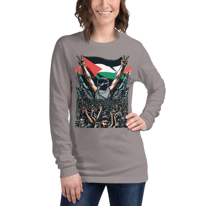 Women Long Sleeve Tee | Art by Moh