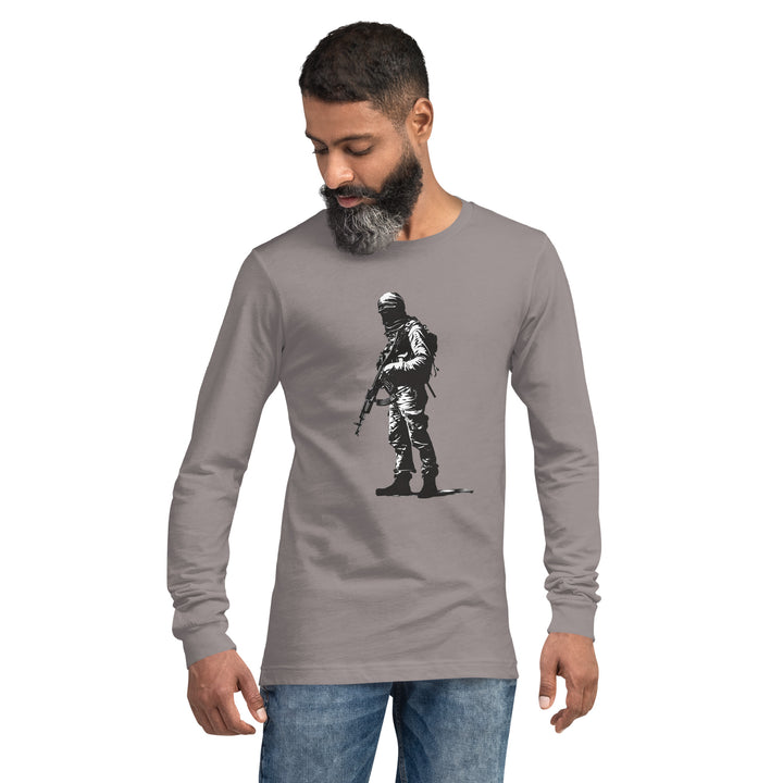 Men Long Sleeve Tee | The Fighter