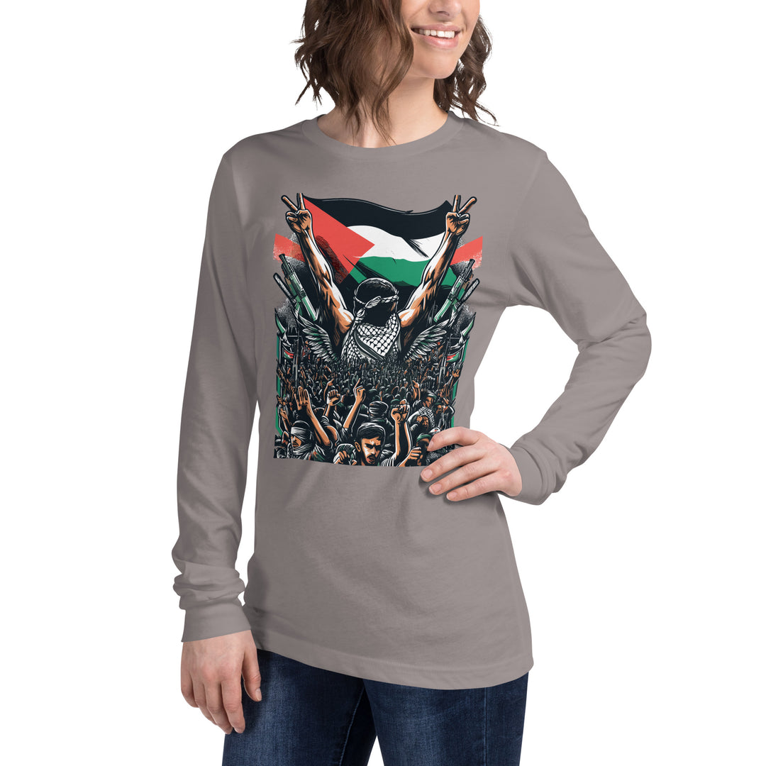 Women Long Sleeve Tee | Art by Moh