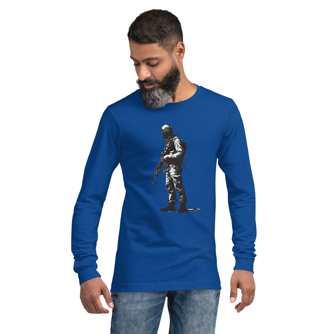 Men Long Sleeve Tee | The Fighter