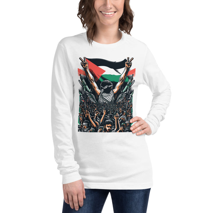 Women Long Sleeve Tee | Art by Moh