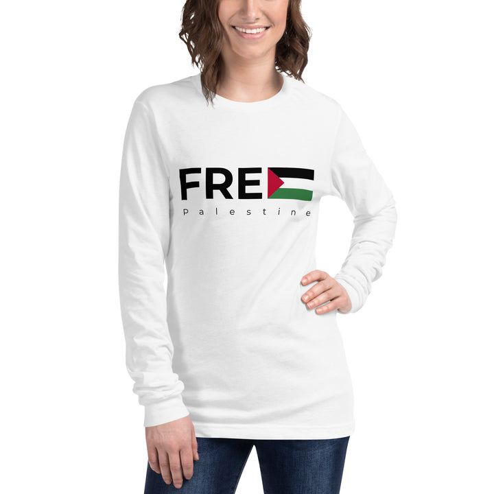 Women Long Sleeve Tee | Free Palestine