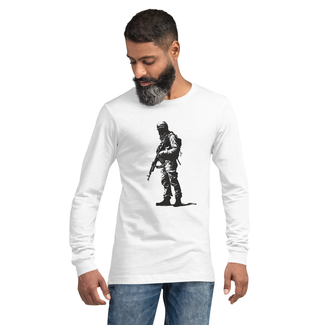 Men Long Sleeve Tee | The Fighter