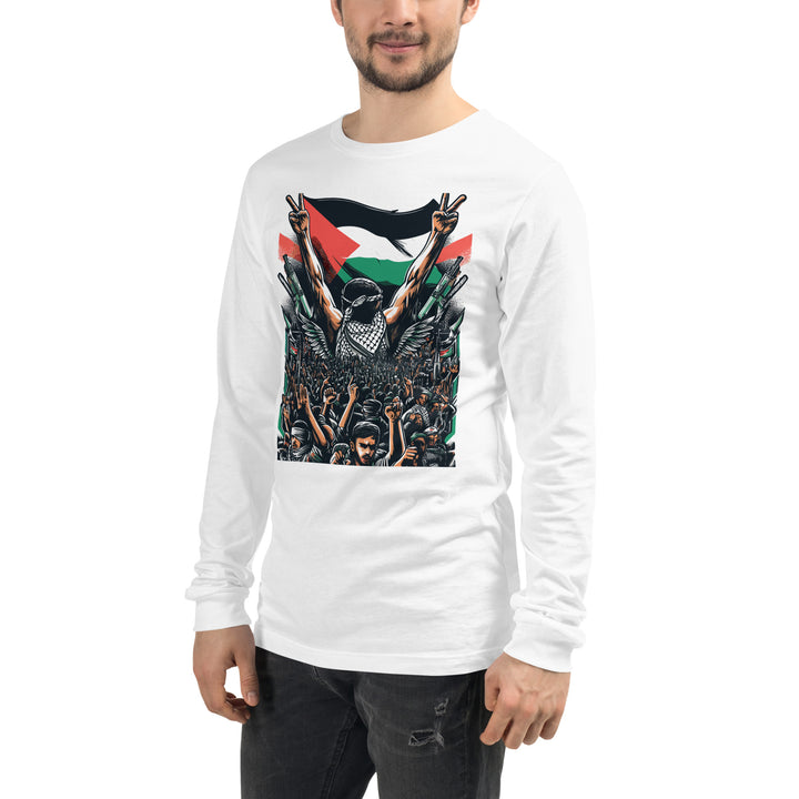 Men Long Sleeve Tee | Art by Moh