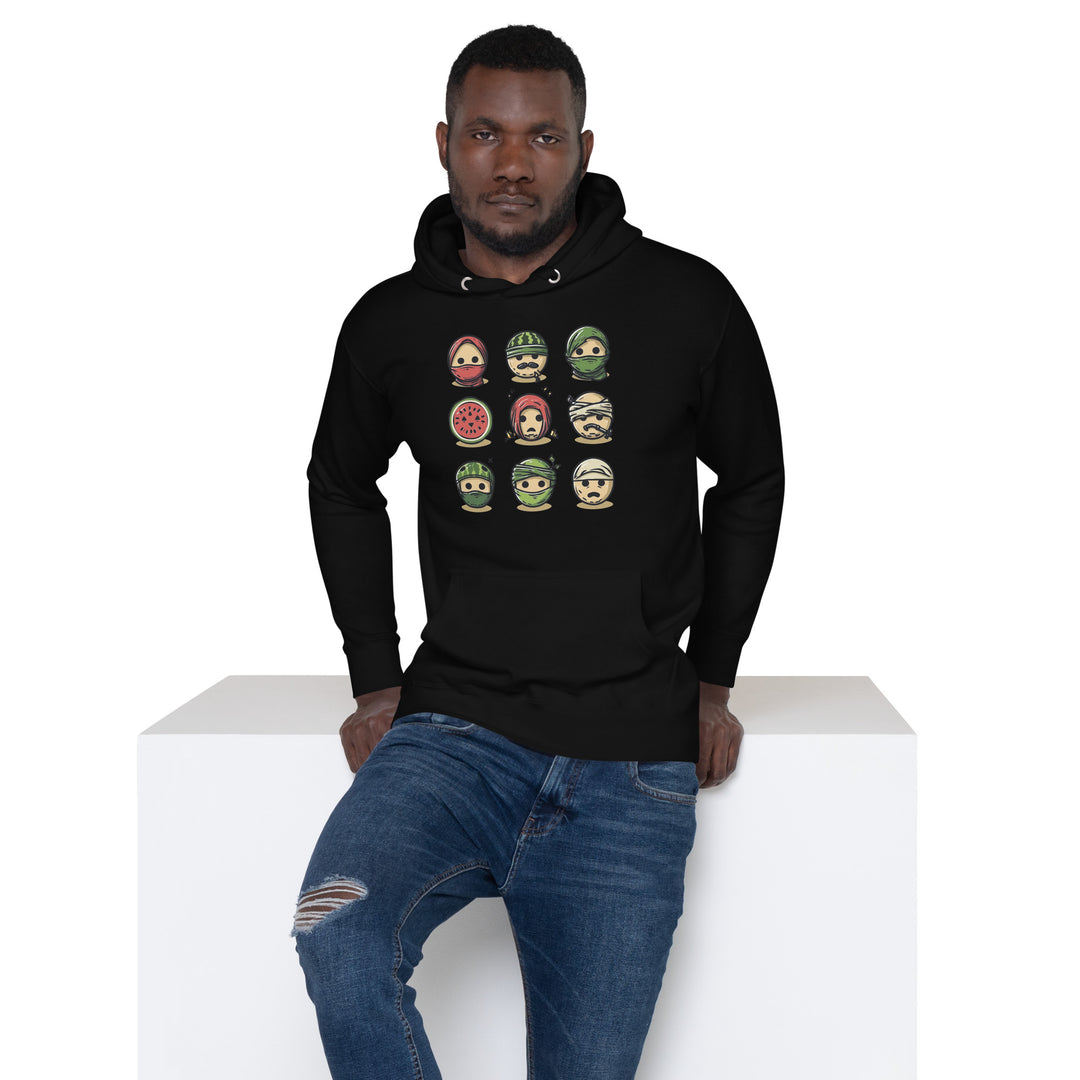 Men Hoodie | Palestine Emoji