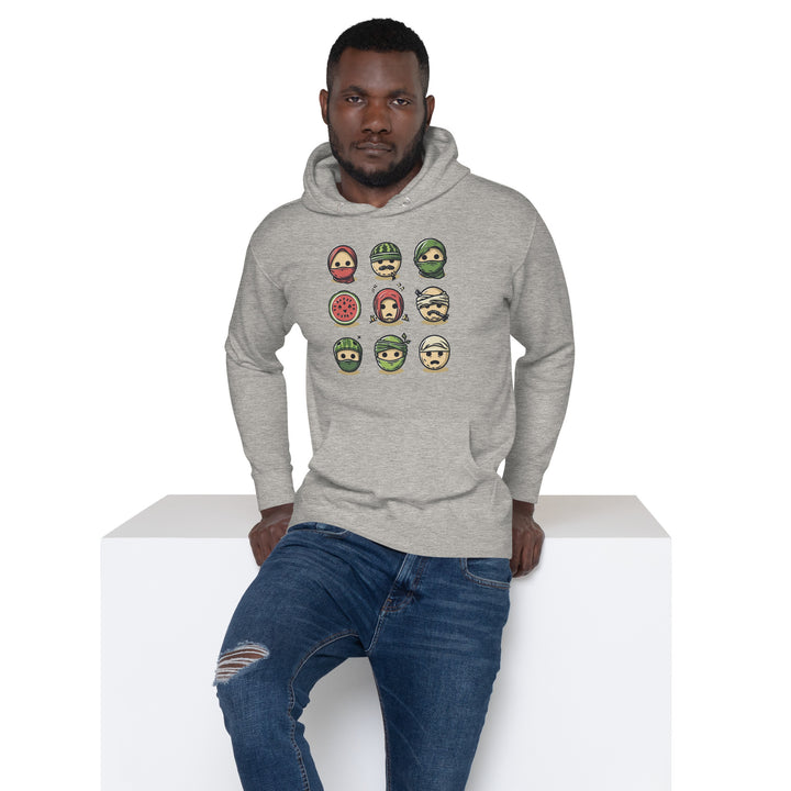 Men Hoodie | Palestine Emoji