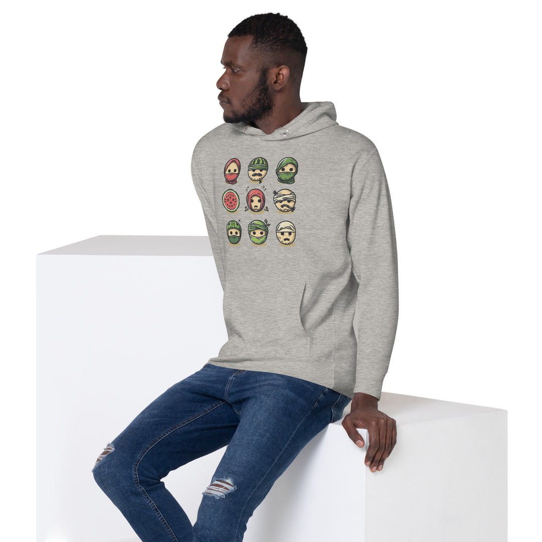 Men Hoodie | Palestine Emoji