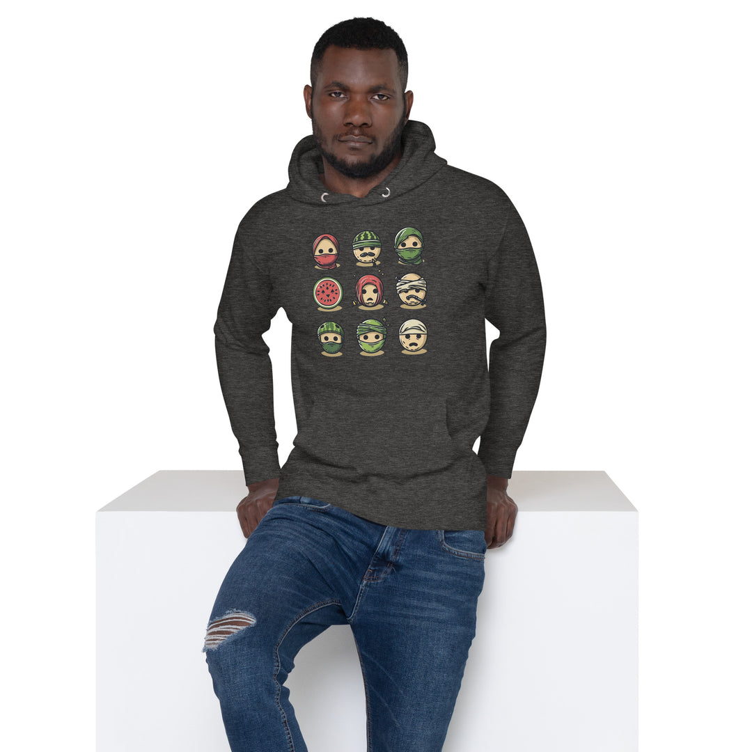 Men Hoodie | Palestine Emoji