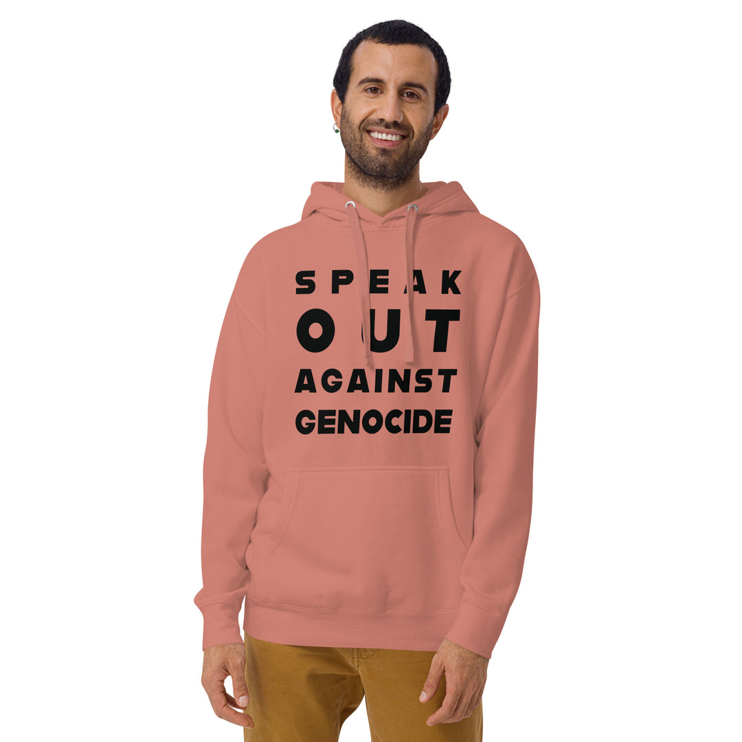 Men Hoodie | Speak out against genocide