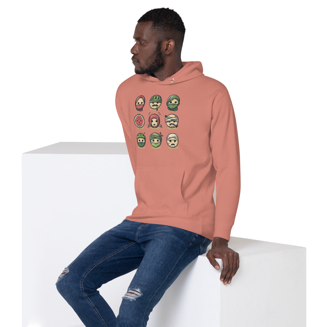 Men Hoodie | Palestine Emoji