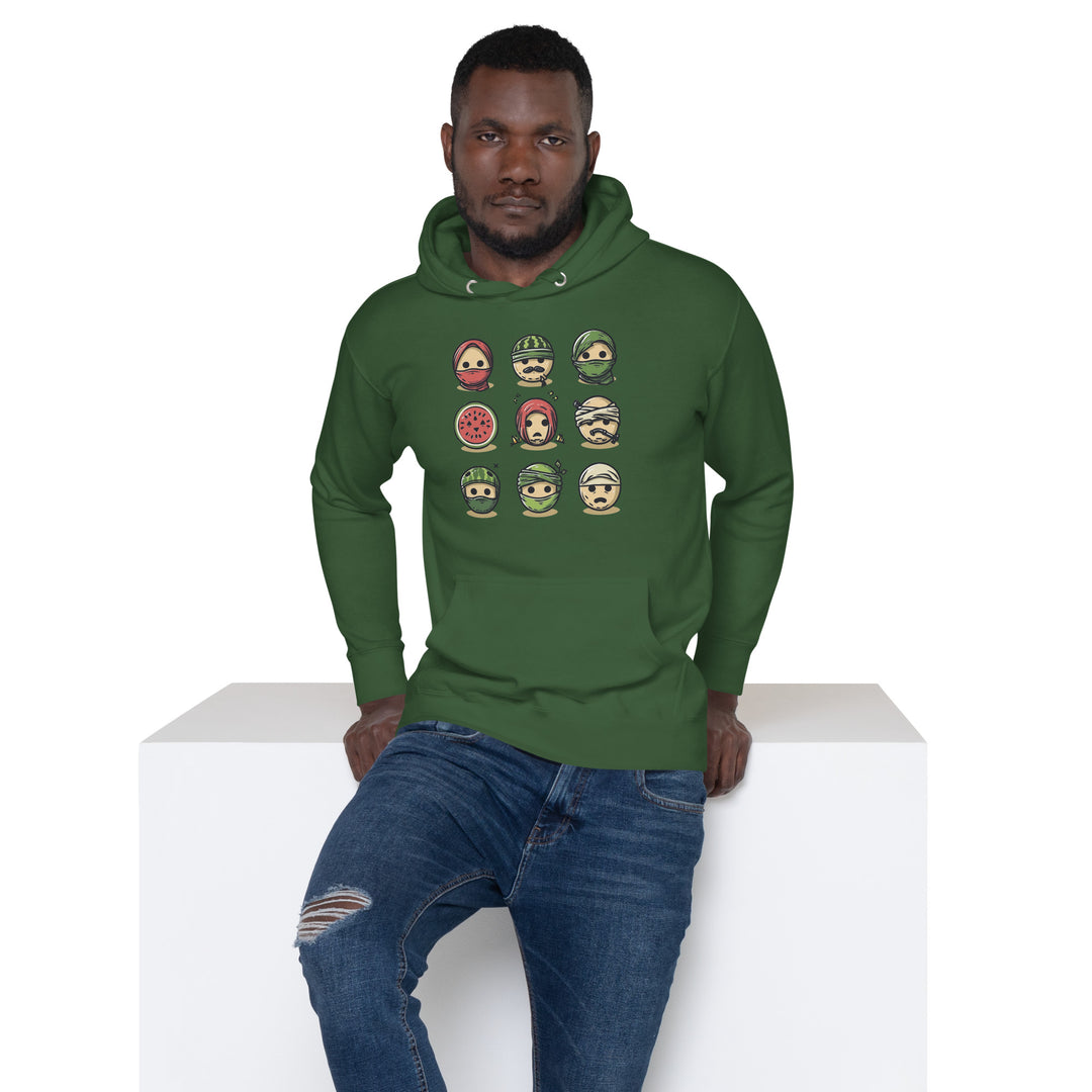 Men Hoodie | Palestine Emoji