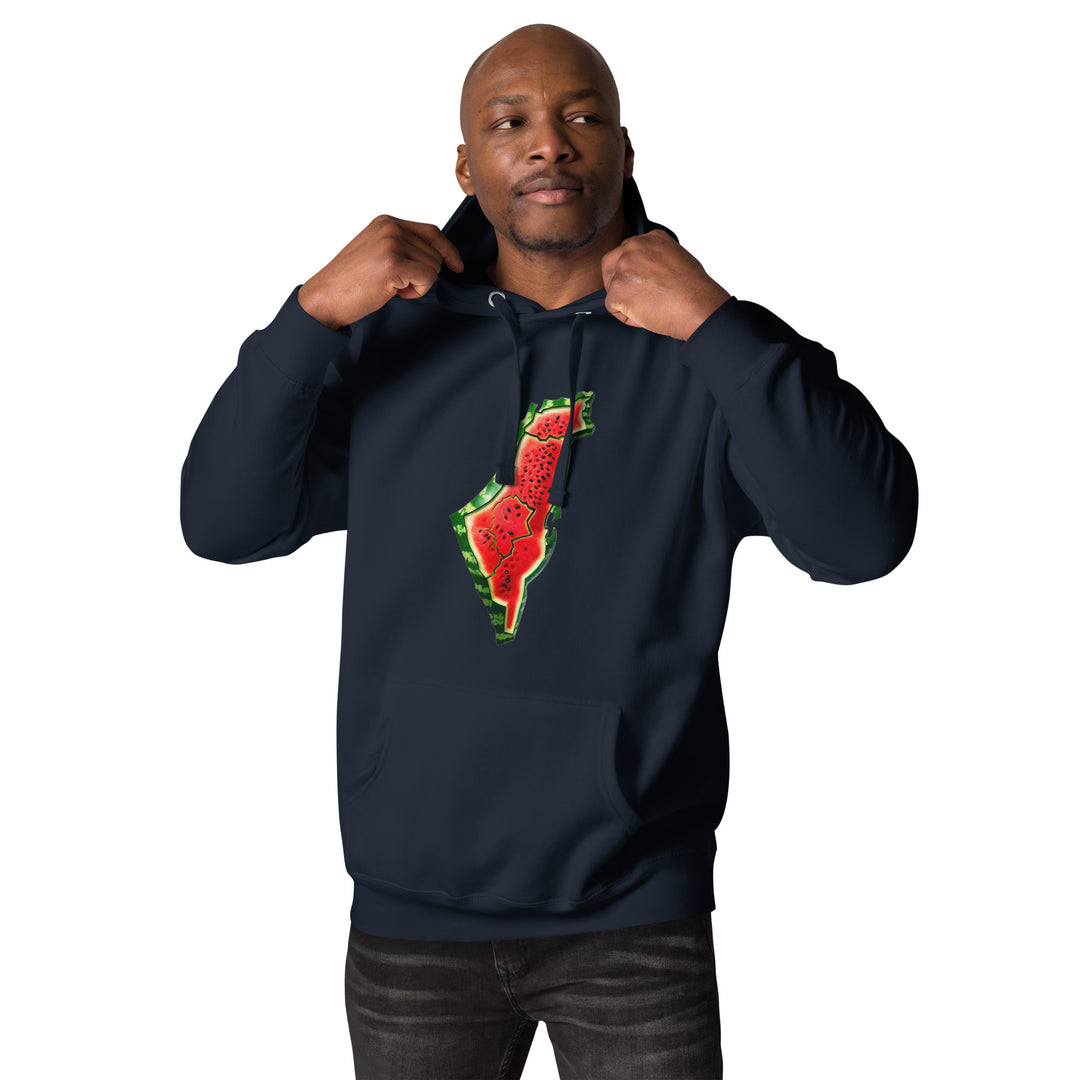 Men Hoodie | Palestine Watermelon