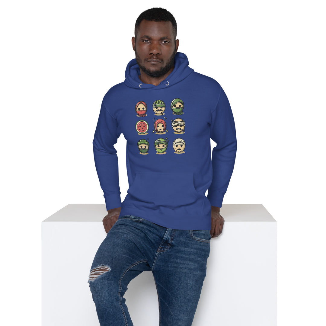 Men Hoodie | Palestine Emoji