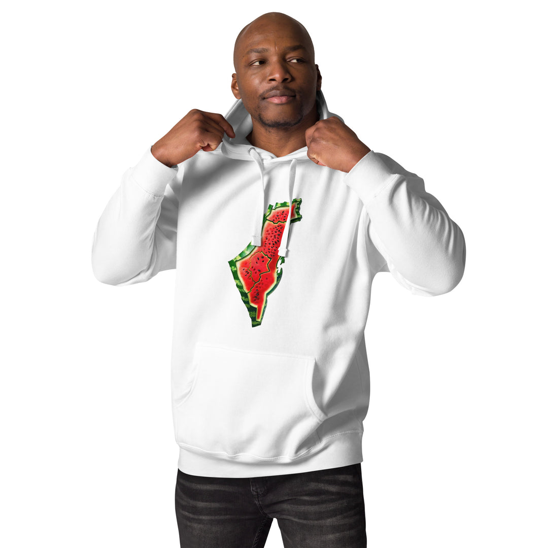 Men Hoodie | Palestine Watermelon