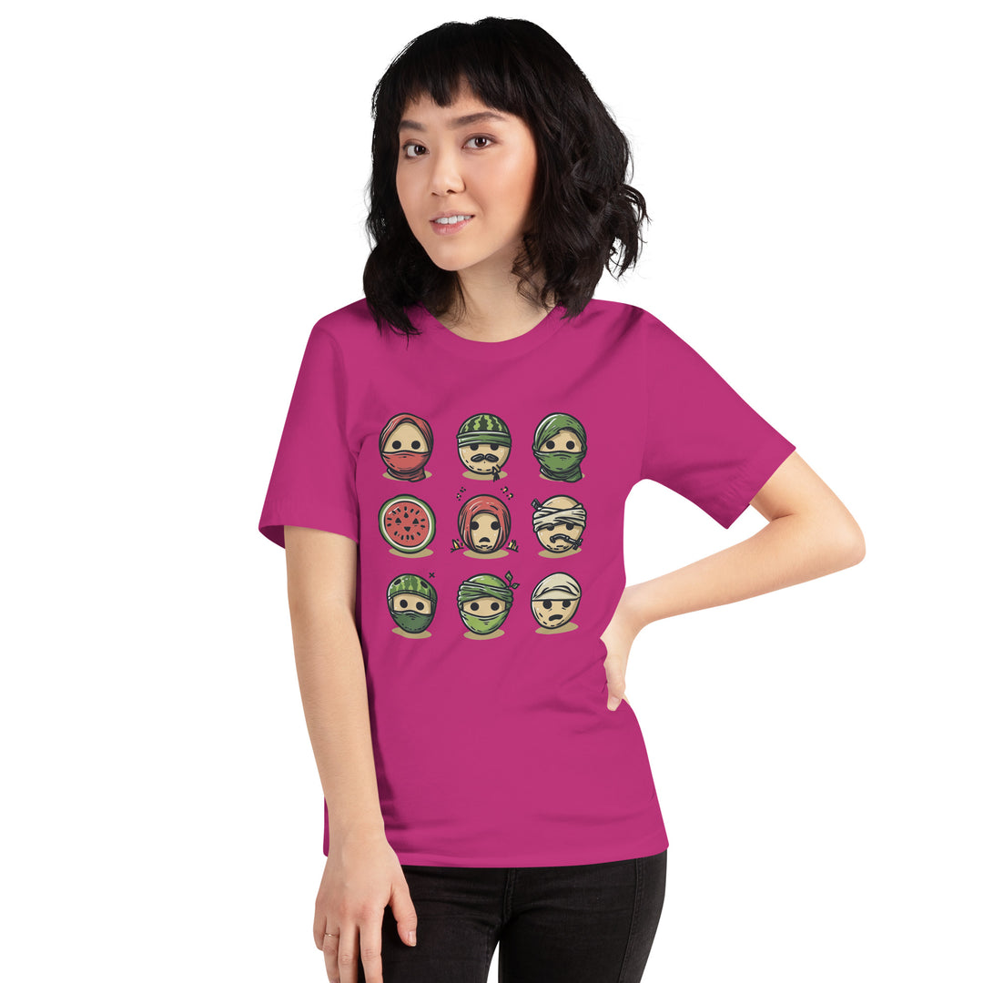 Women t-shirt | Palestine Emoji