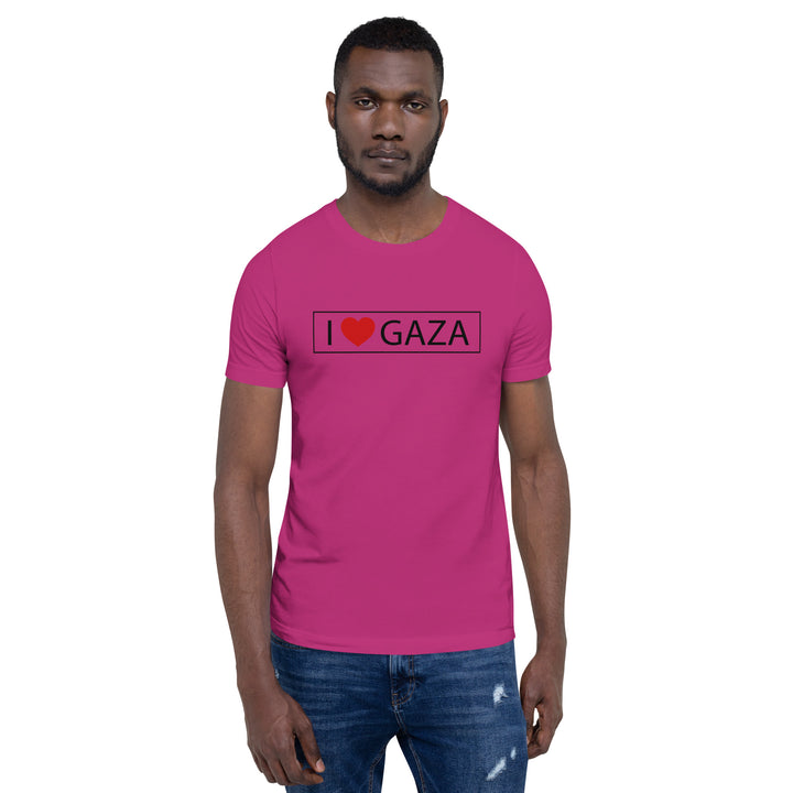 Men T-Shirt | I Love Gaza