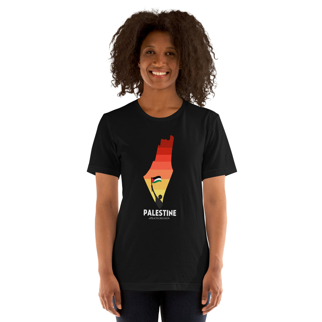 Women t-shirt | Palestine Map