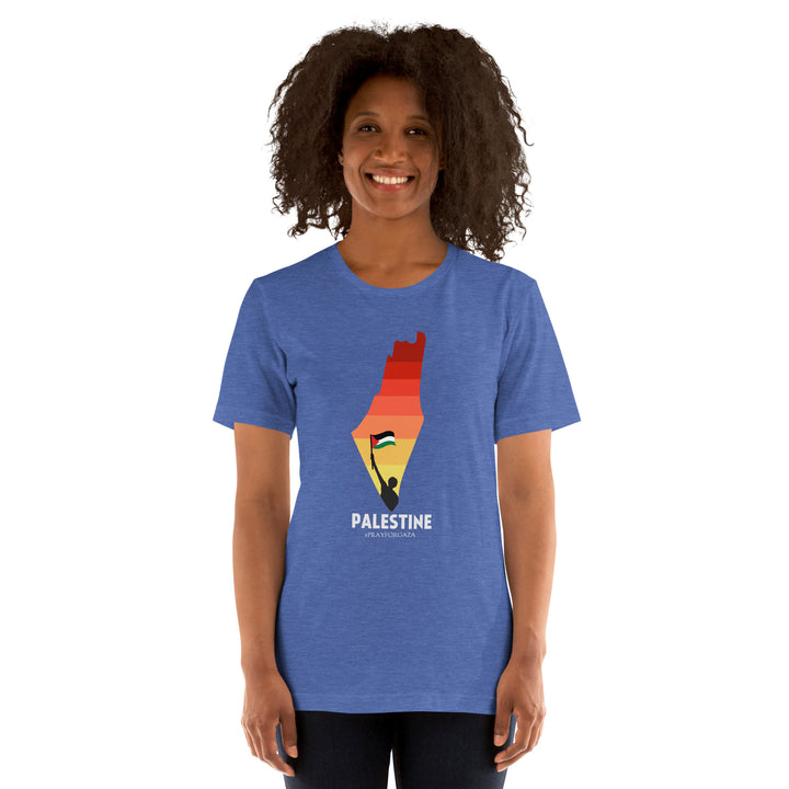 Women t-shirt | Palestine Map