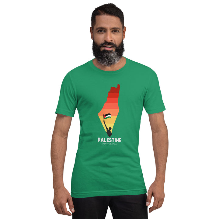 Men t-shirt | Palestine Map