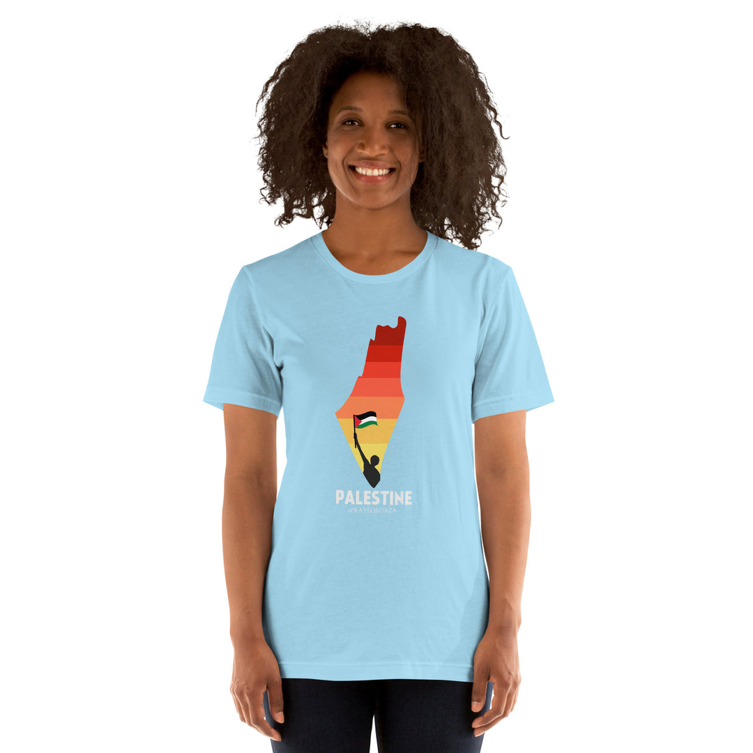 Women t-shirt | Palestine Map