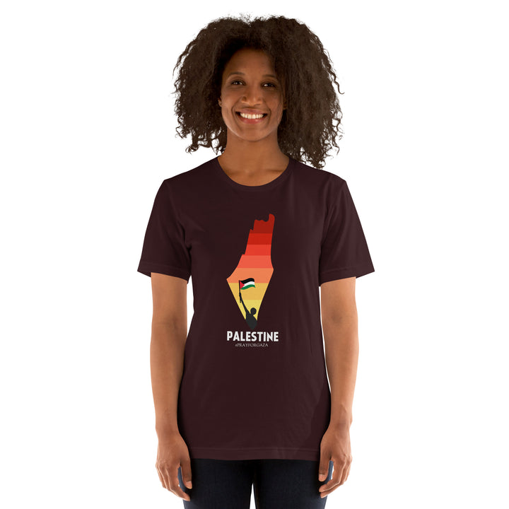 Women t-shirt | Palestine Map