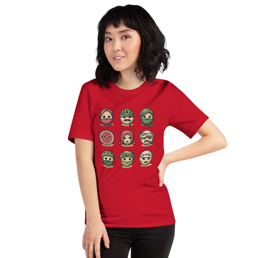 Women t-shirt | Palestine Emoji