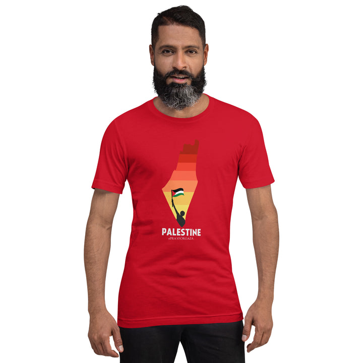 Men t-shirt | Palestine Map