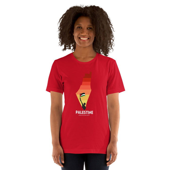 Women t-shirt | Palestine Map