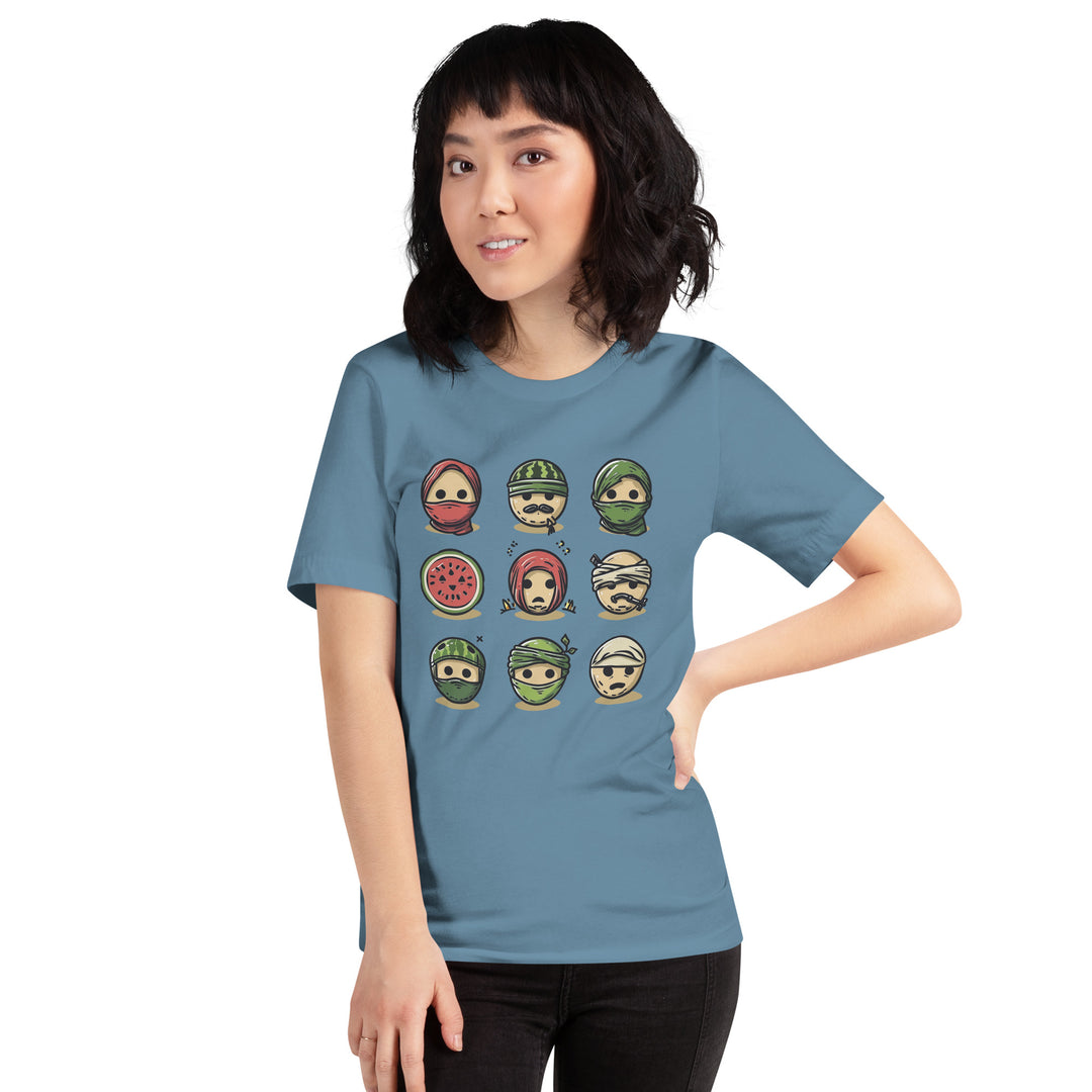 Women t-shirt | Palestine Emoji