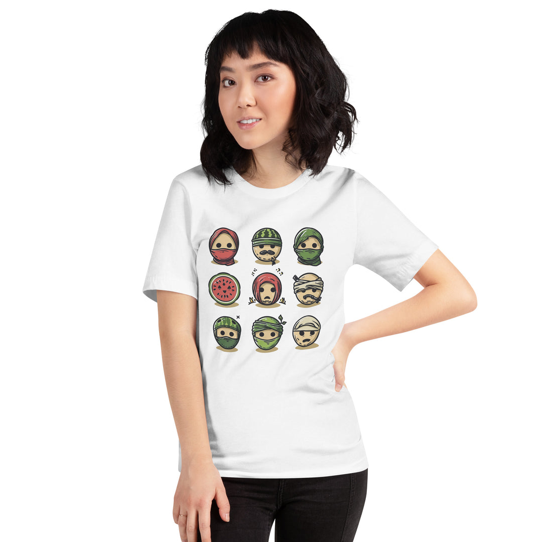 Women t-shirt | Palestine Emoji