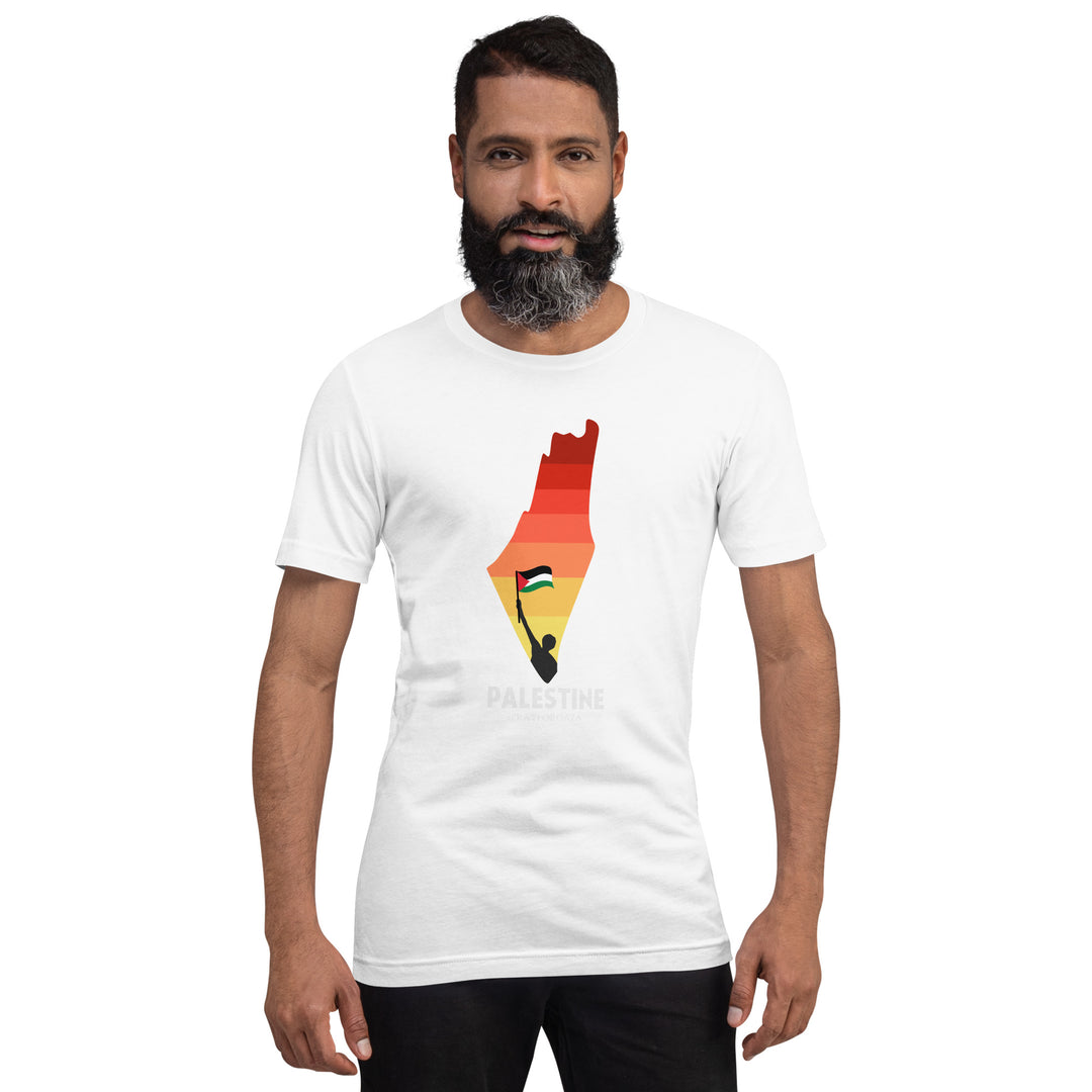 Men t-shirt | Palestine Map