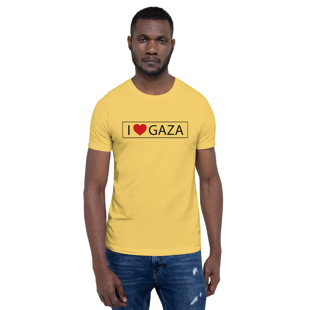 Men T-Shirt | I Love Gaza