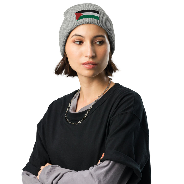 Waffle beanie | Palestine Flag