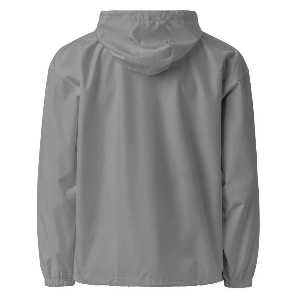Women Embroidered Champion Packable Jacket - Free Palestine, Embroidered Champion Packable Jacket Graphite