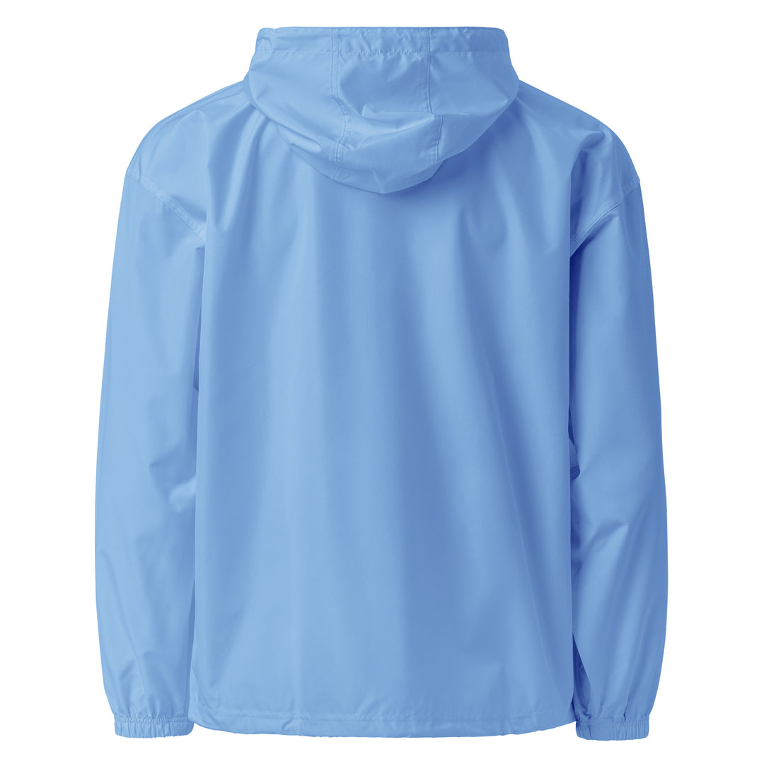 Women Embroidered Champion Packable Jacket - Palestine Flag, Embroidered Champion Packable Jacket Light Blue