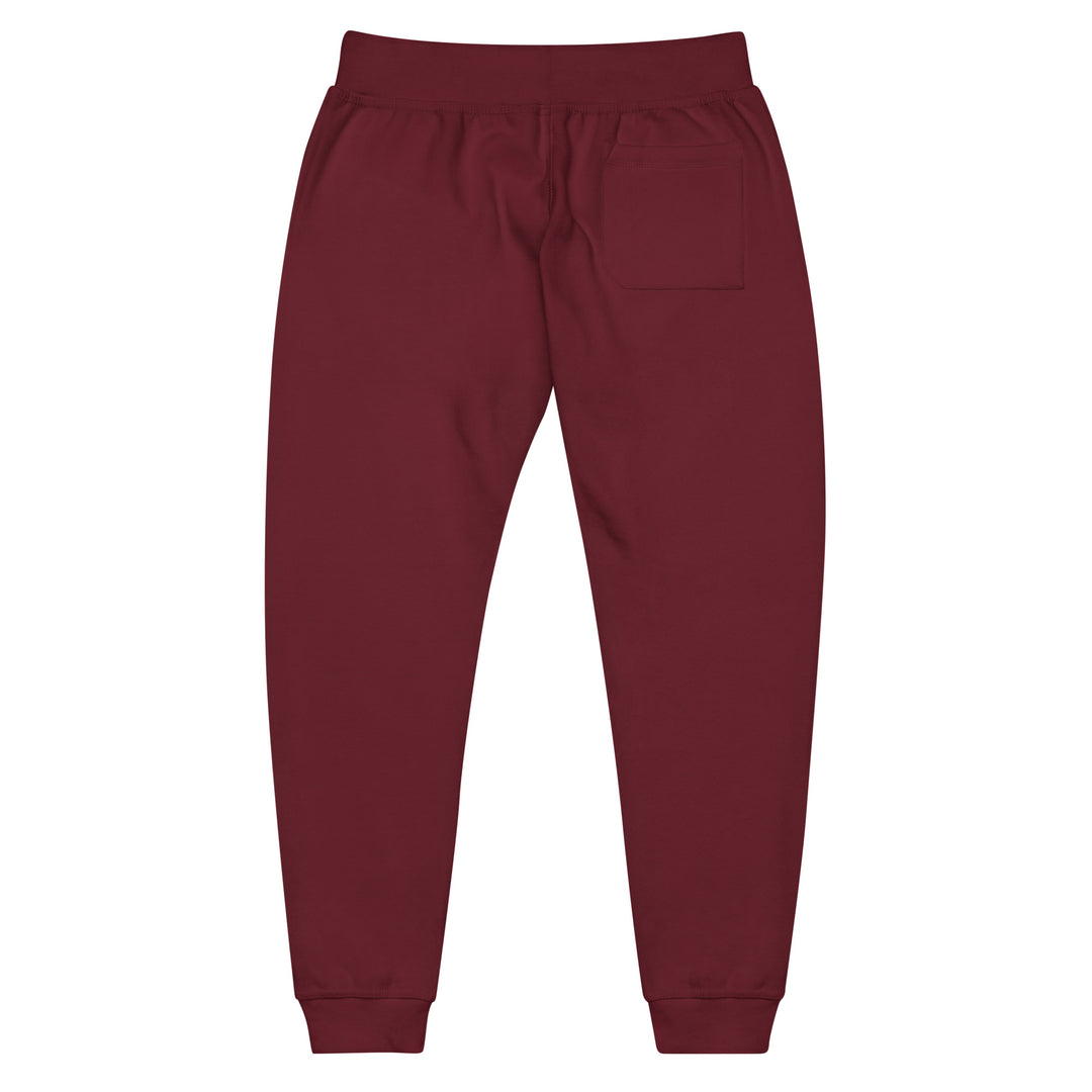 Women fleece sweatpants - Palestine Flag, Fleece Sweatpants Maroon