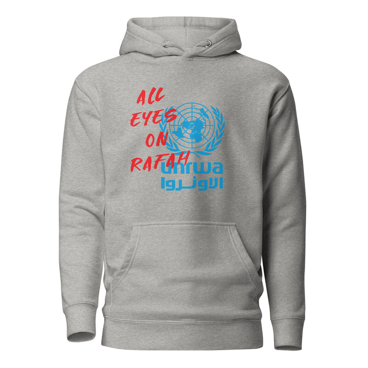 Women Hoodie - All Eyes on Rafah, Carbon Grey