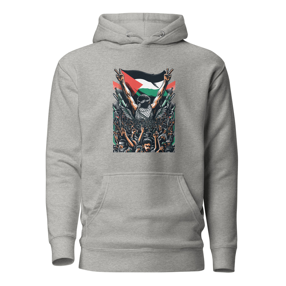 Women Hoodie - Art by Moh, Carbon Grey