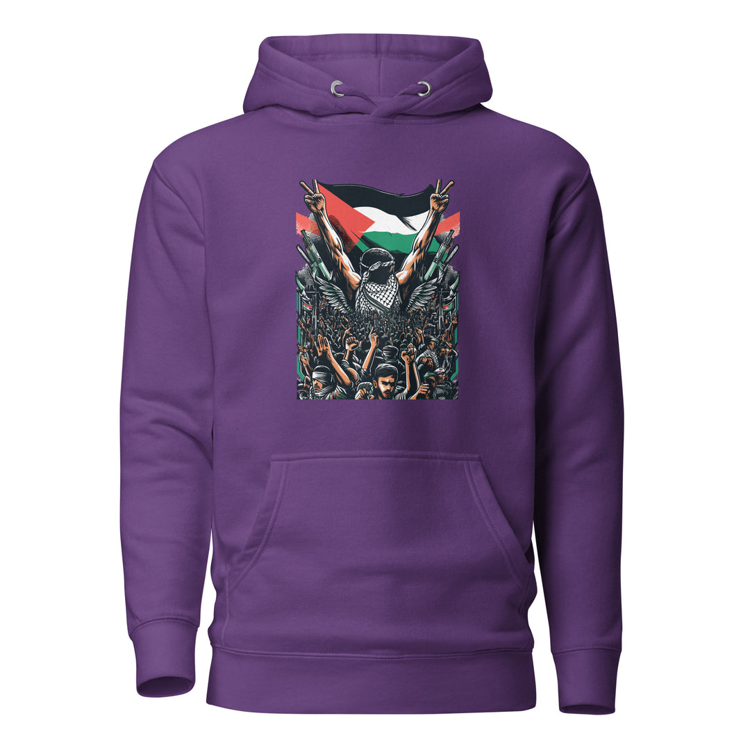 Women Hoodie - Art by Moh, Purple