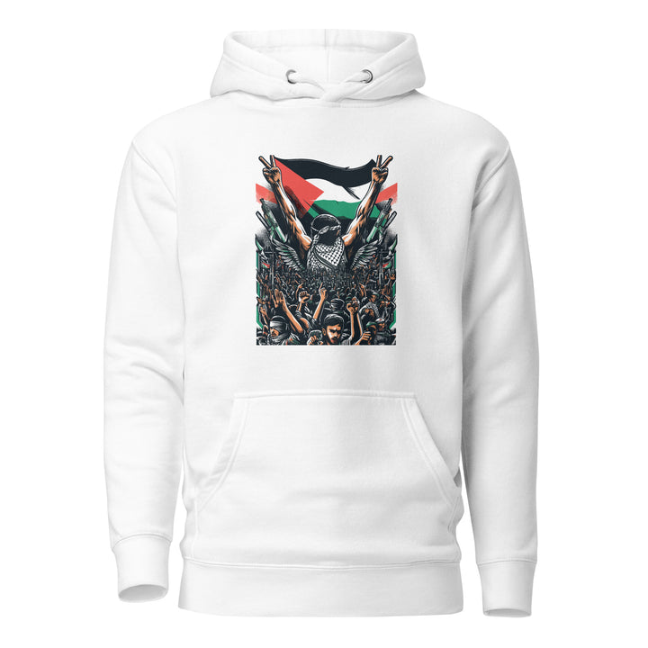Women Hoodie - Art by Moh, White