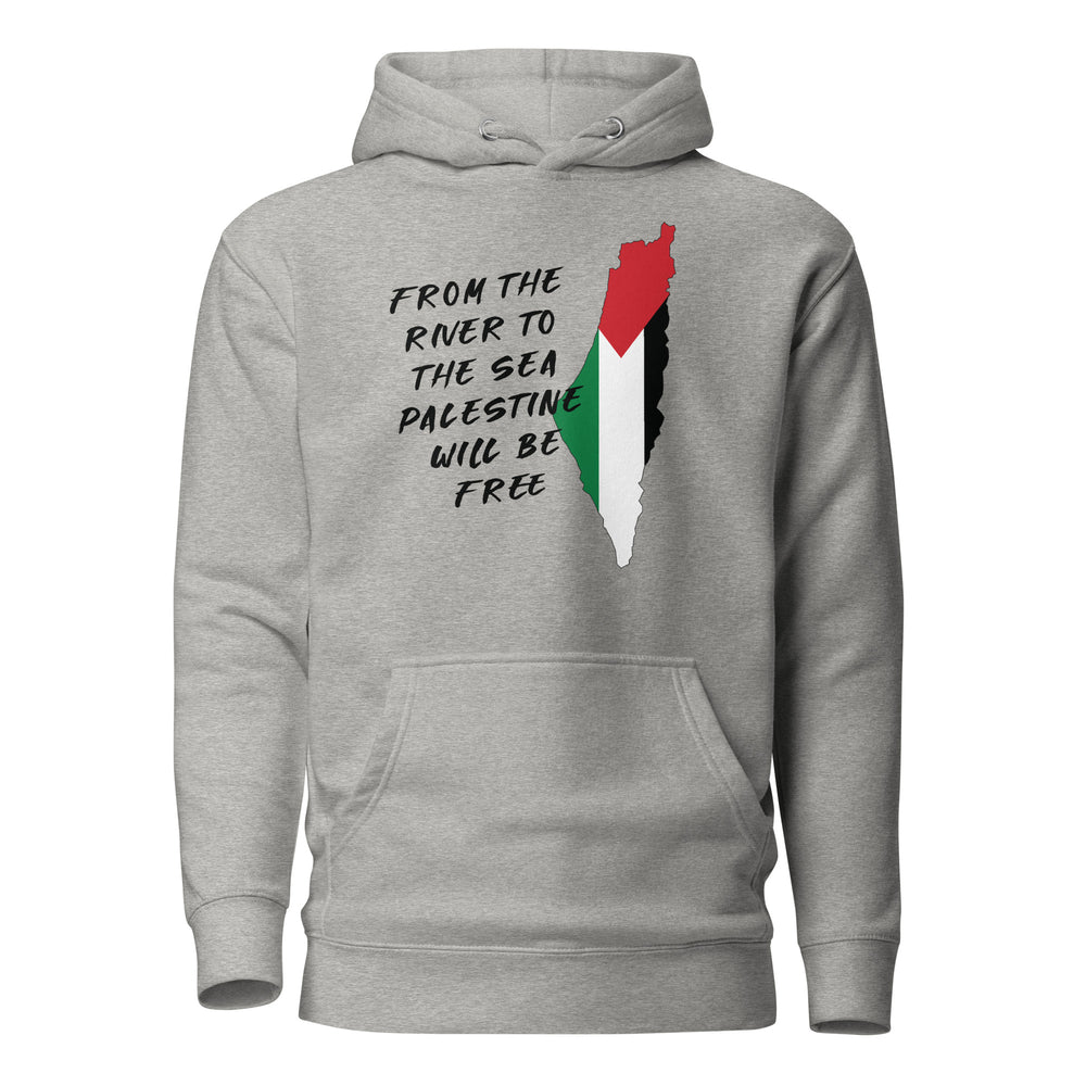 Women Hoodie - From the River, Carbon Grey