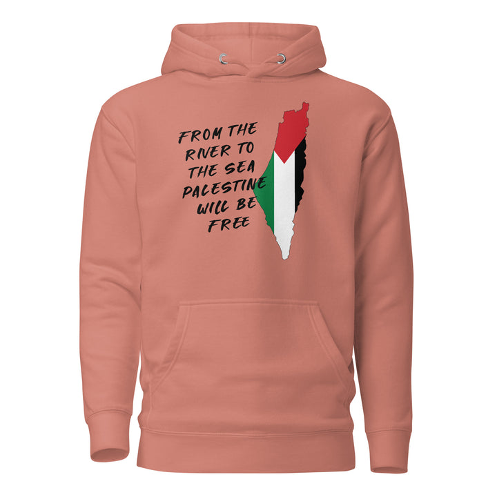 Women Hoodie - From the River, Dusty Rose