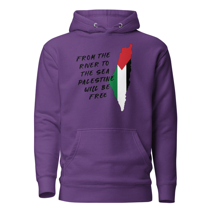Women Hoodie - From the River, Purple