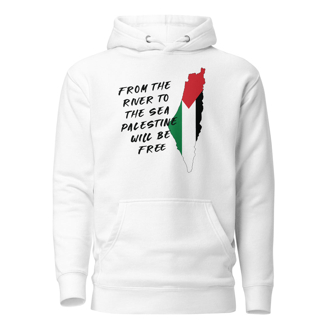 Women Hoodie - From the River, White