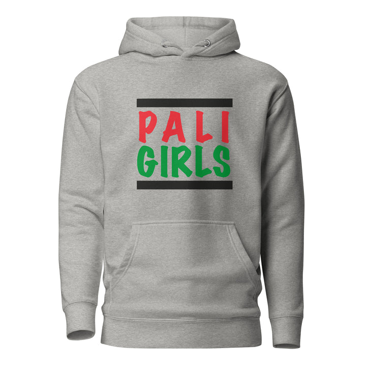 Women Hoodie - Palestinian Girls, Carbon Grey