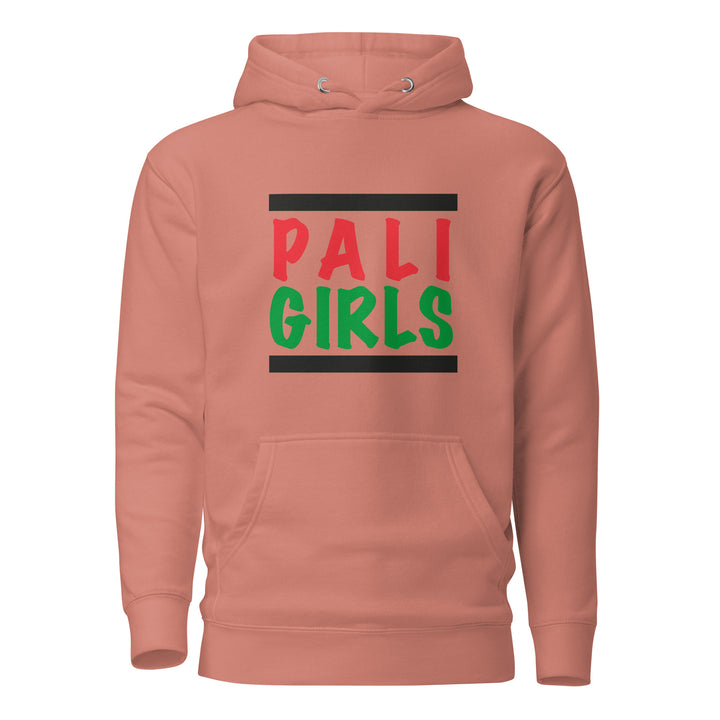 Women Hoodie - Palestinian Girls, Dusty Rose
