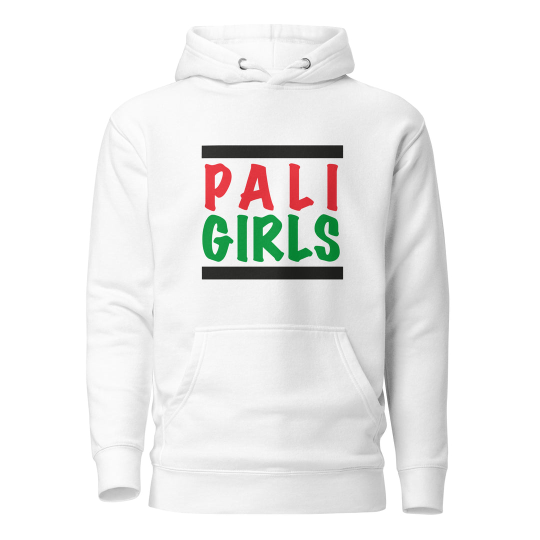 Women Hoodie - Palestinian Girls, White