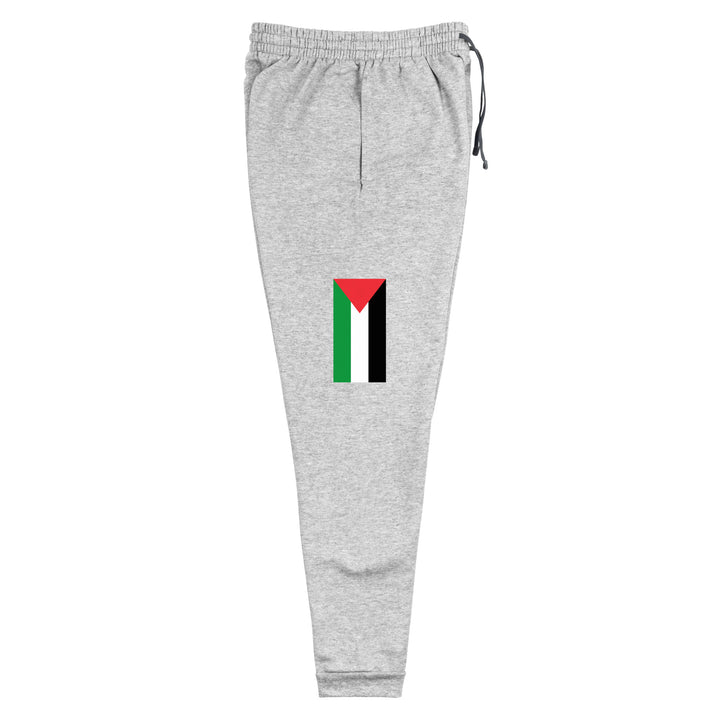 Women Joggers - Palestine Flag, Heather Right Leg