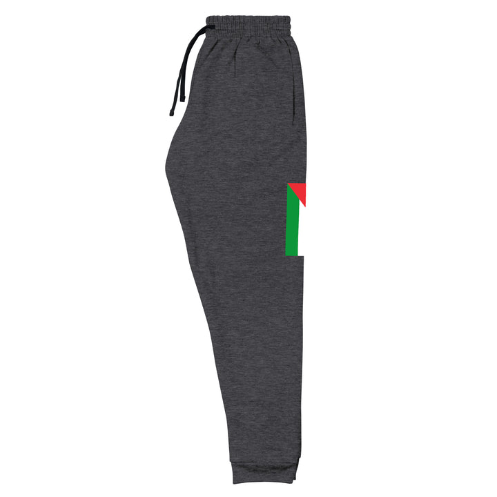 Women Joggers - Palestine Flag, Black Heather