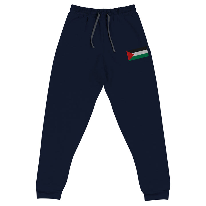 Women Joggers - Palestine Flag, J. Navy
